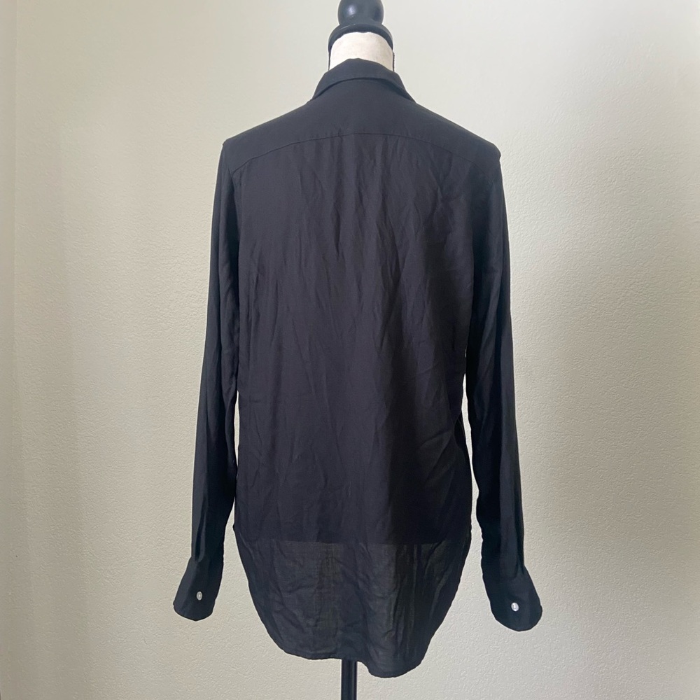 Frank and Eileen “Eileen” Button Down XXS - Black - image 6